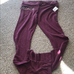 Soft pants from wildfox